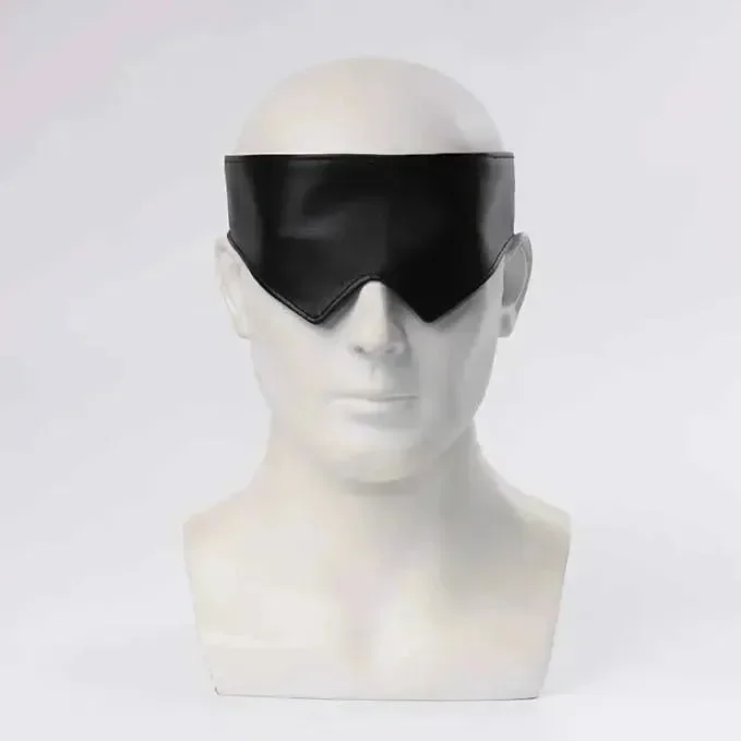 Anime Gojo Satoru Eye Black Leather Mask - Image 6