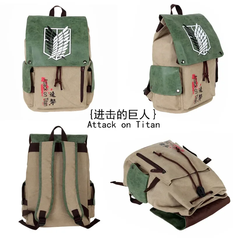 Anime Heroes Canvas Caryall Backpack - Image 5