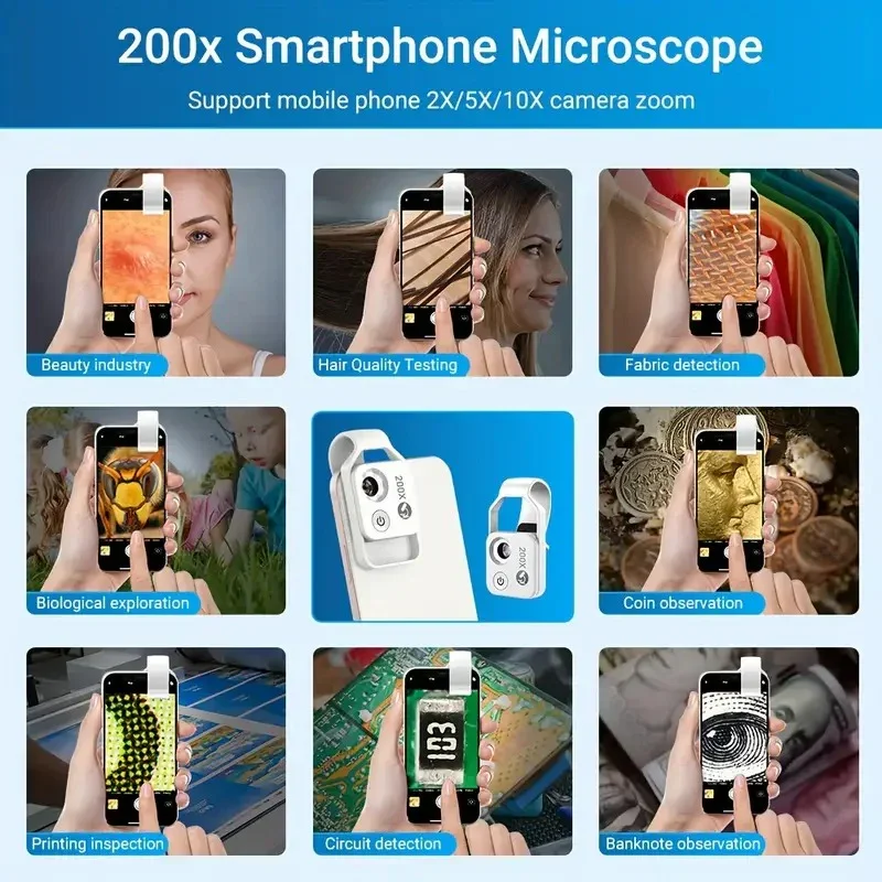 APEXEL 200X Phone Pocket Microscope - Image 4