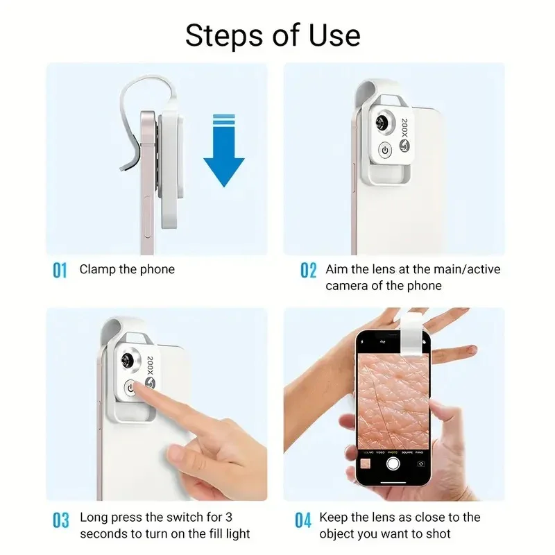 APEXEL 200X Phone Pocket Microscope - Image 6