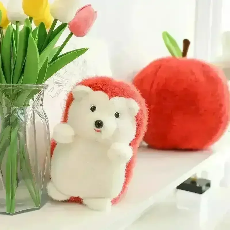 Apple Hedgehog Pillow Plushie (30 cm)