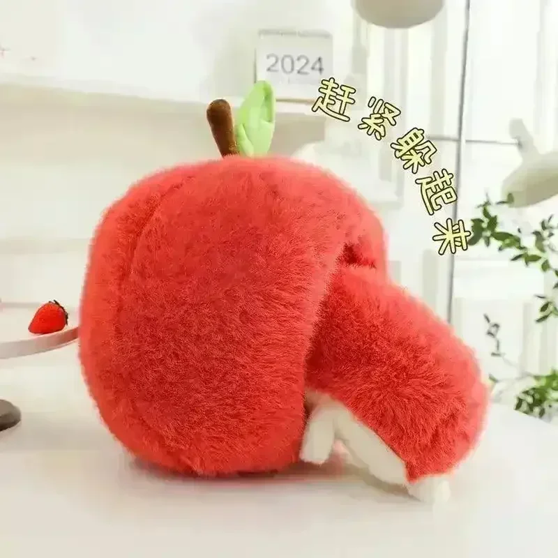 Apple Hedgehog Pillow Plushie (30 cm) - Image 3