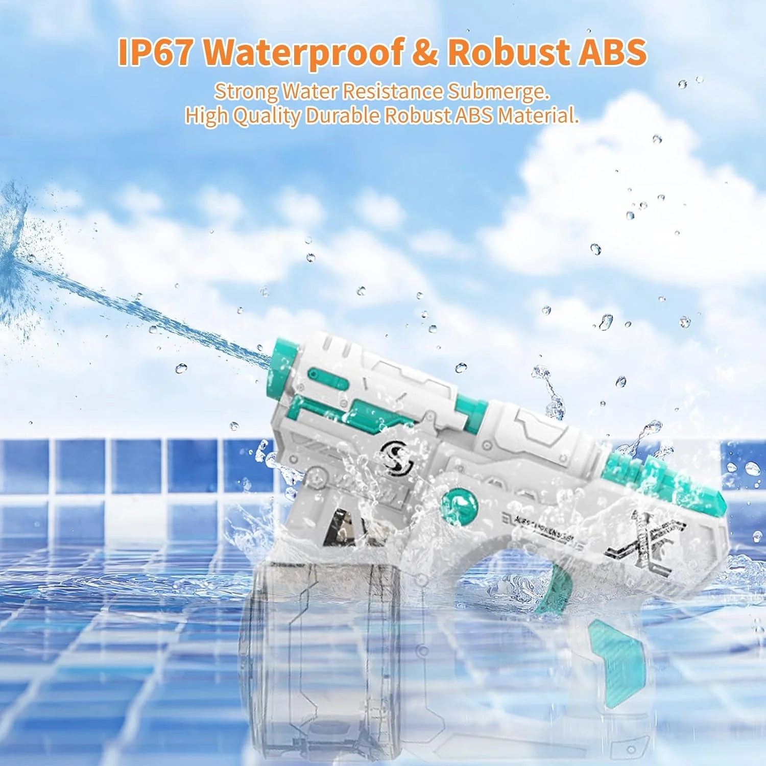 Aqua War Electric High-Speed Water Gun - Image 3