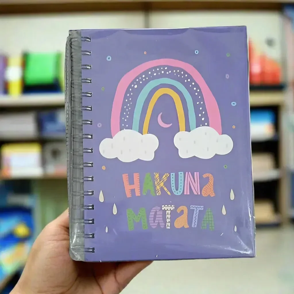 Hakuna Matata A5 Spiral Notebook - Image 5
