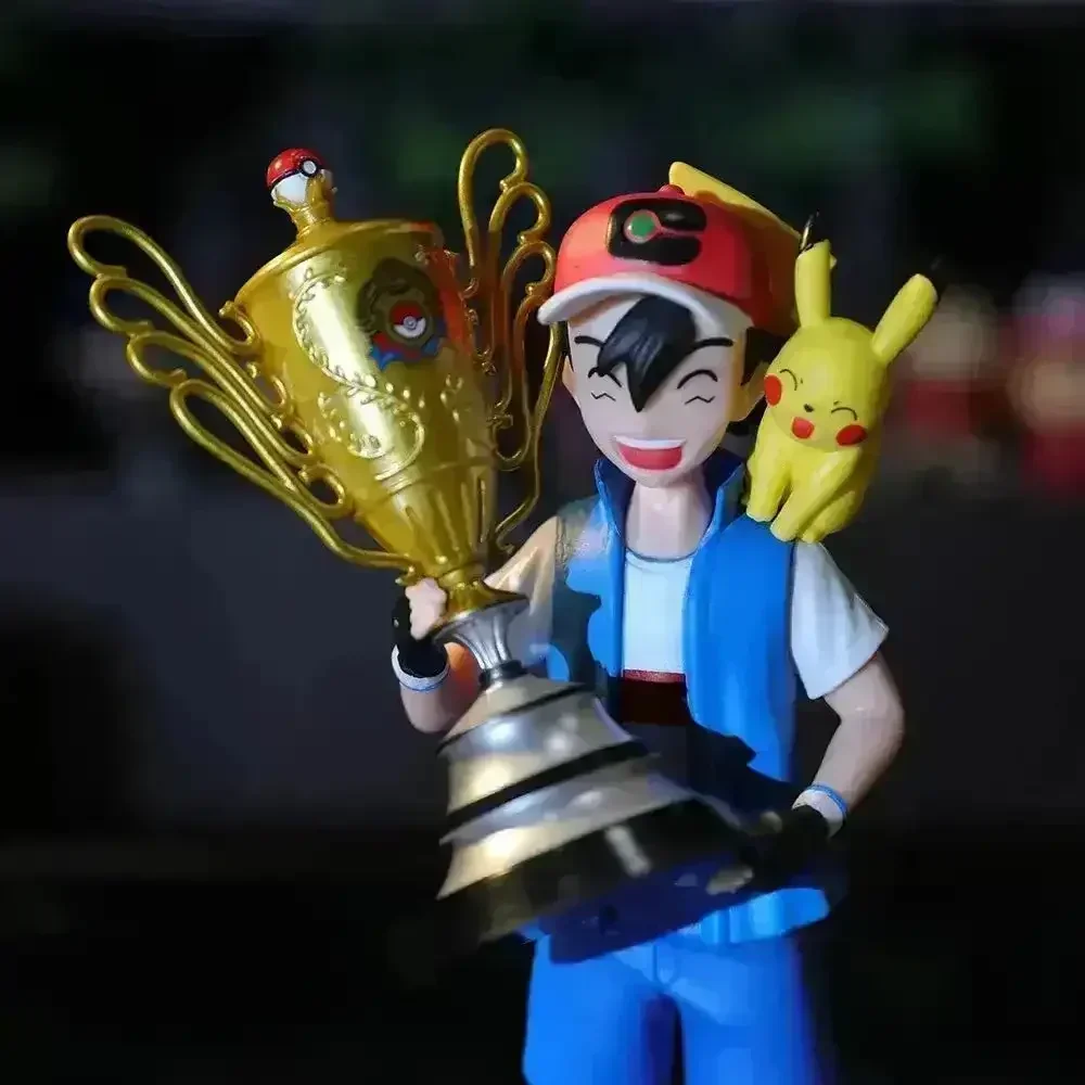 Ash & Pikachu Pokimoen Champions Figurine (18 cm) - Image 3