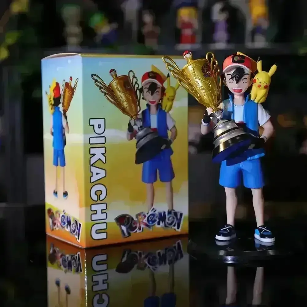 Ash & Pikachu Pokimoen Champions Figurine (18 cm) - Image 6