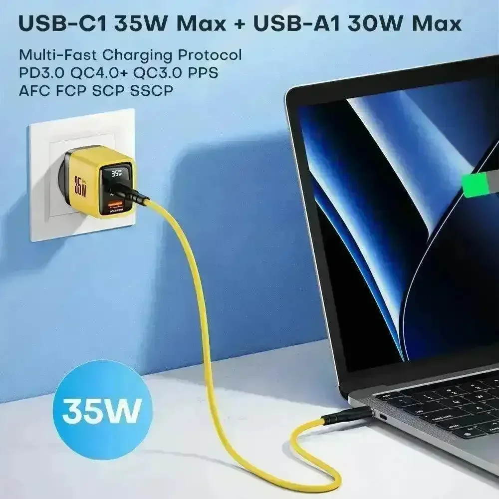 Asometech LED 35W GaN Charger - Image 6