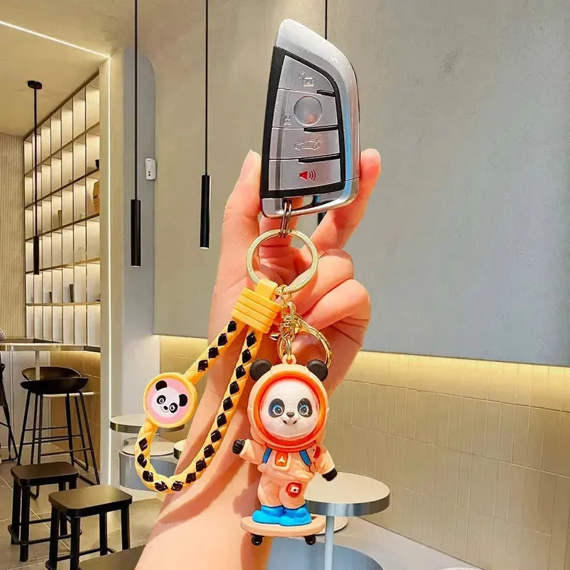 Astro Panda 3D Keychain - Image 2