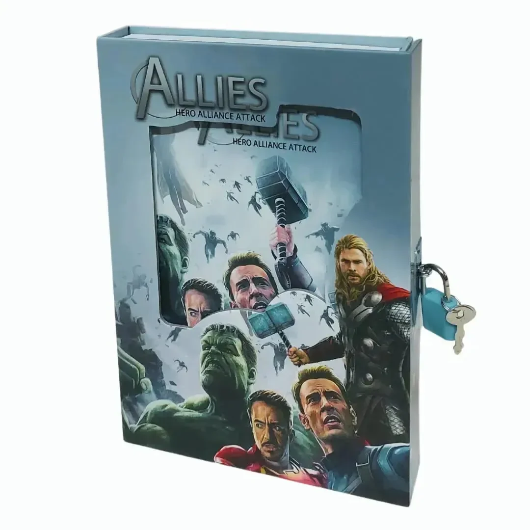 Avengers HQ A5 Diary With Lock