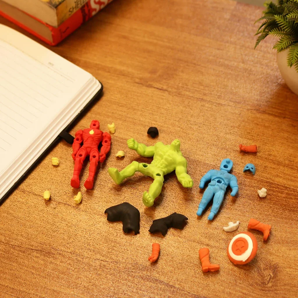 AVNGRS Clean Slate Heroes Eraser (Set of 3) - Image 7