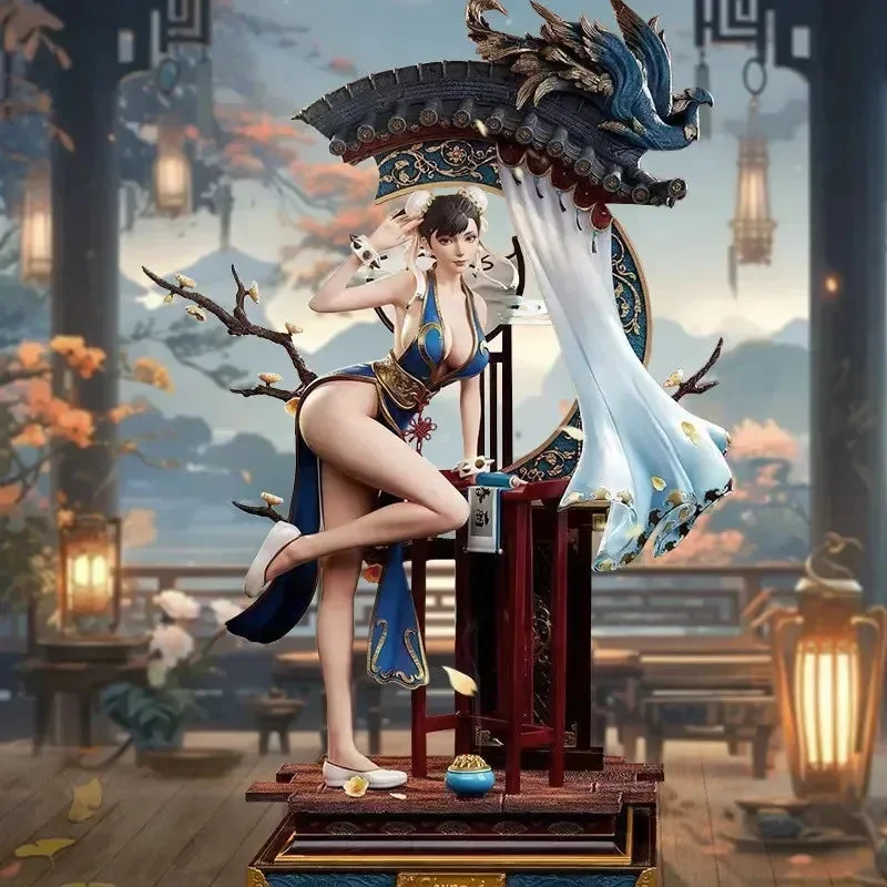 Azure Dragon Chun-Li Figurine (50 cm)