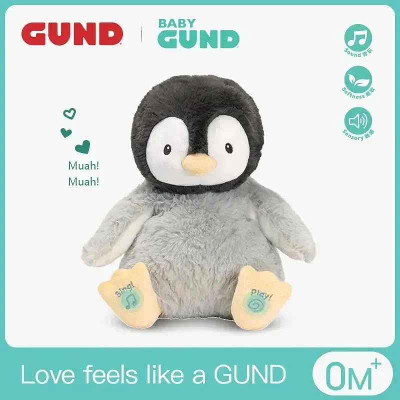 Baby GUND Kissy the Penguin Plushie