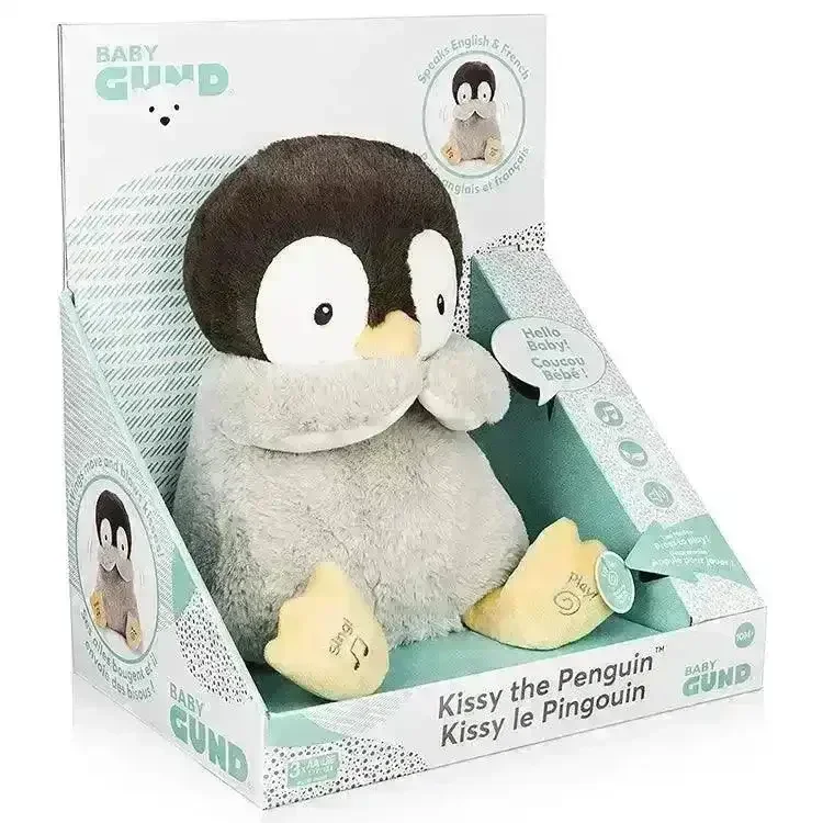 Baby GUND Kissy the Penguin Plushie - Image 2