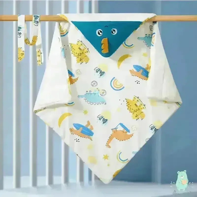 Cartoon Print Baby Swaddler Blanket - Image 4