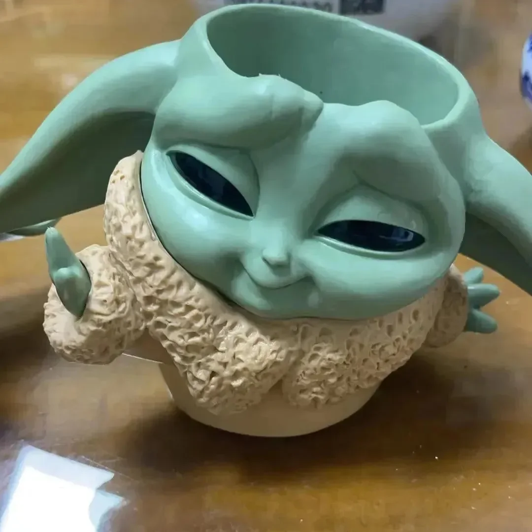 Baby Yoda Planter And Pen Stand - Image 3