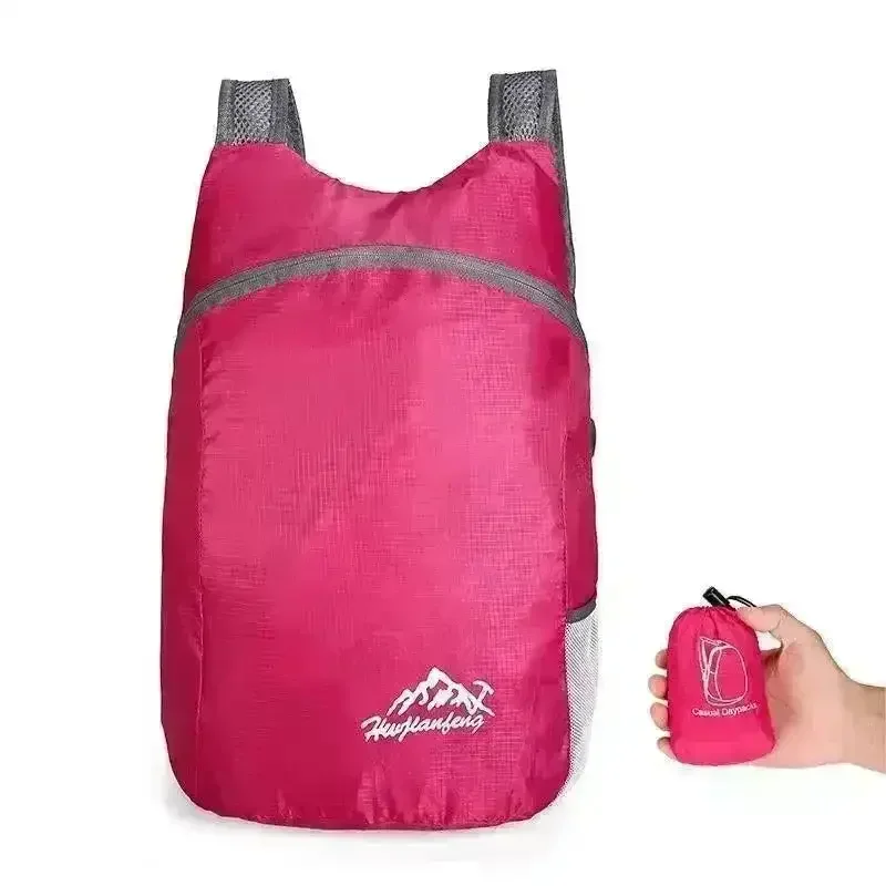 Backpack in a Pouch Folding Bag (20L Capacity) - Image 6
