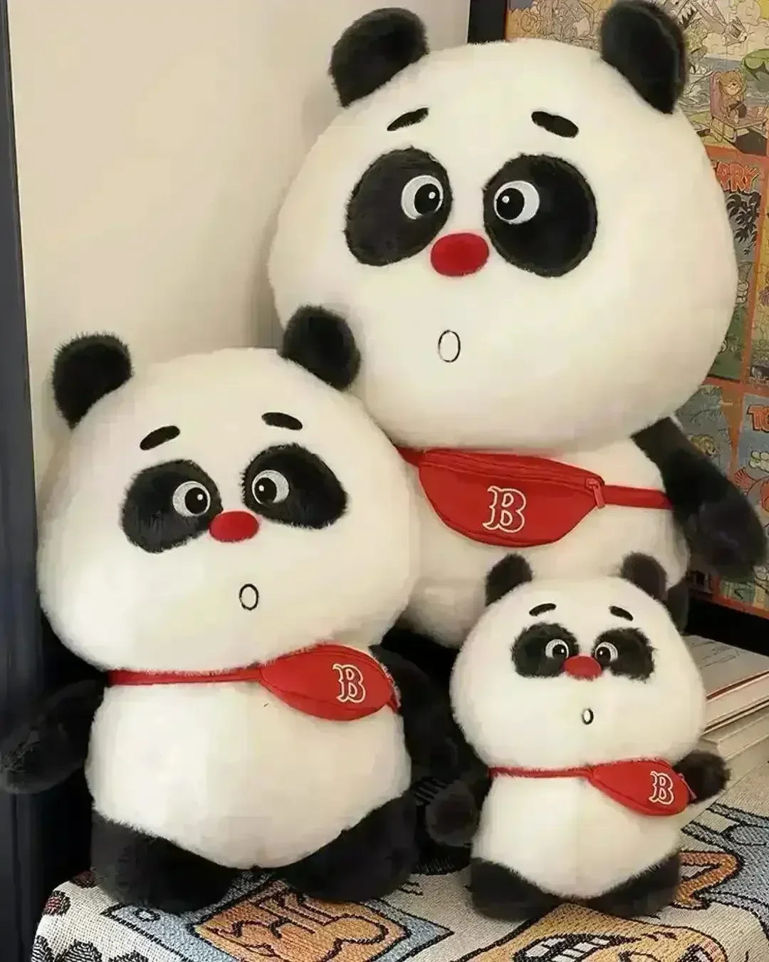 Bag Panda and Bear Plushies - Image 8