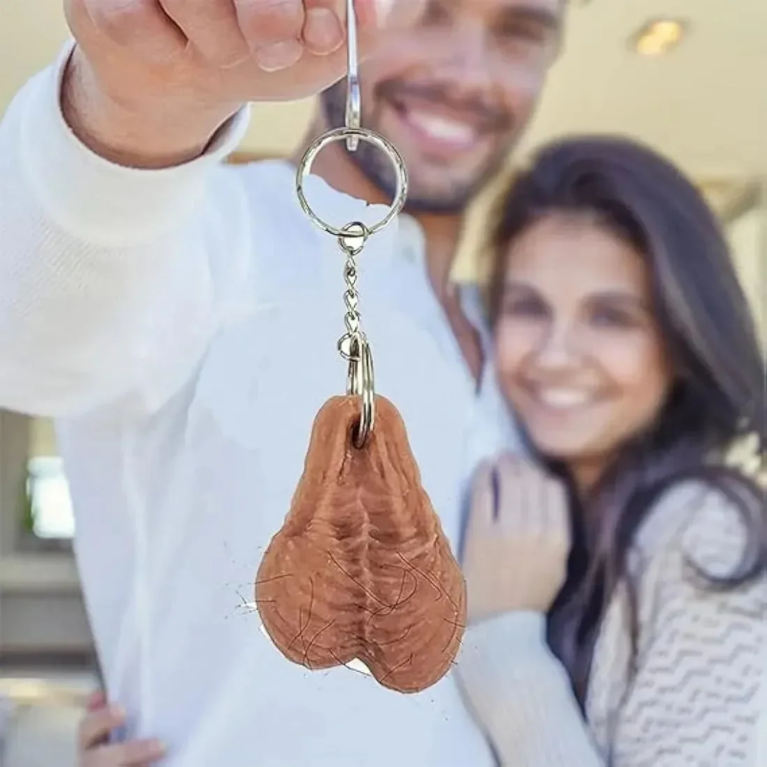 Balls to You Novelty Keychain - Image 3