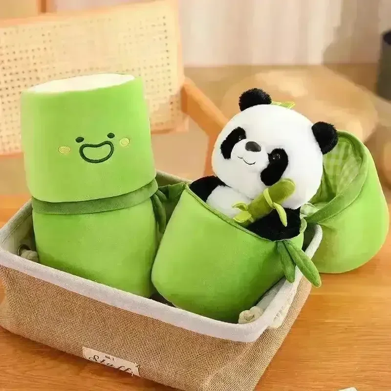 Bamboo Hideout Plush Panda - Image 8