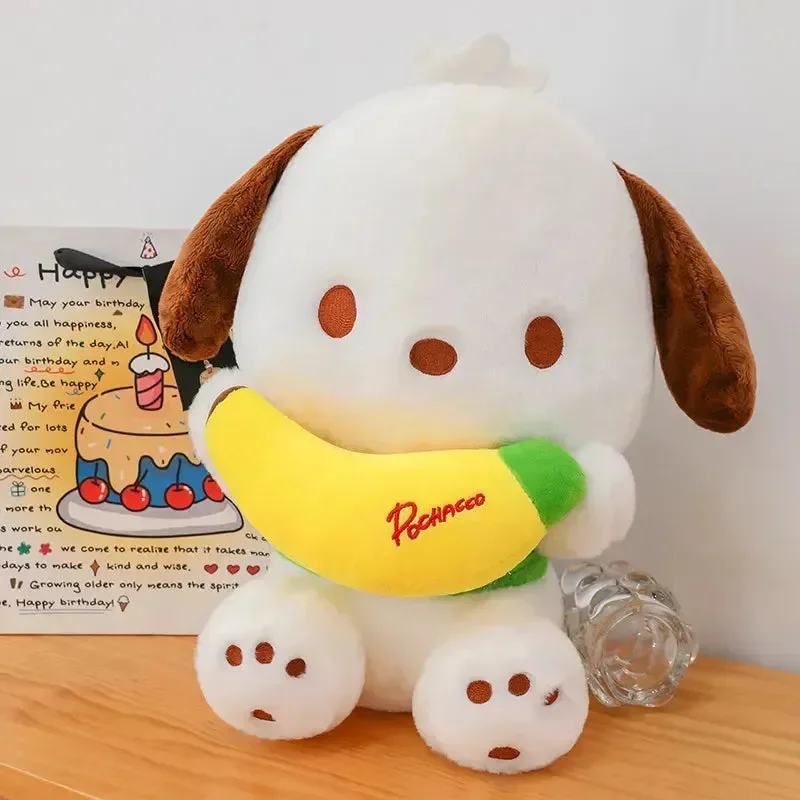 Banana Bonanza Pochacco Plush Toy - Image 4