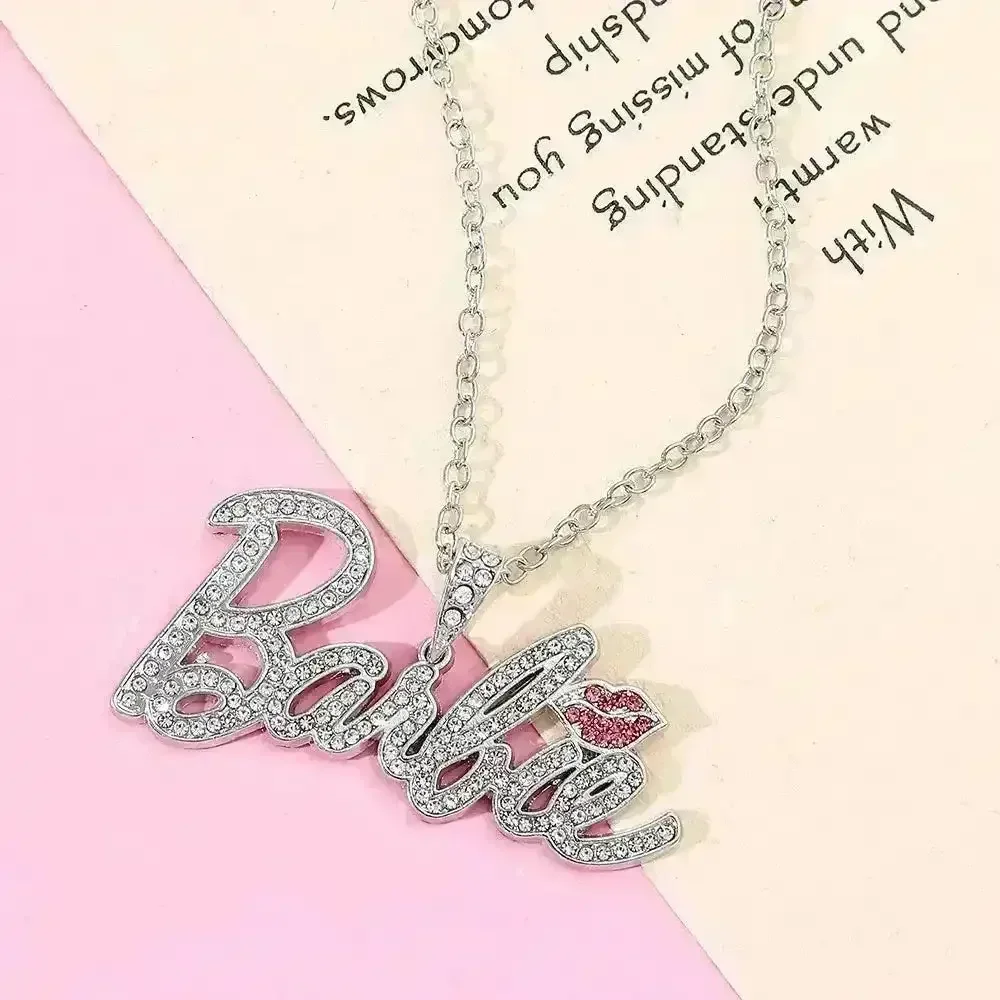 BRB Sparkling Pendant Necklace - Image 4
