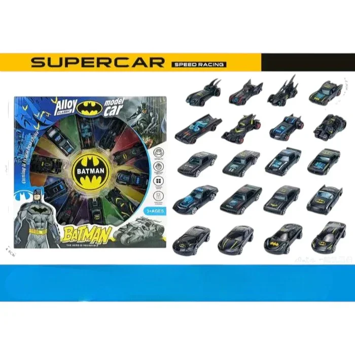 Batman Alloy Model Die-cast Cars (Set of 10) - Image 2