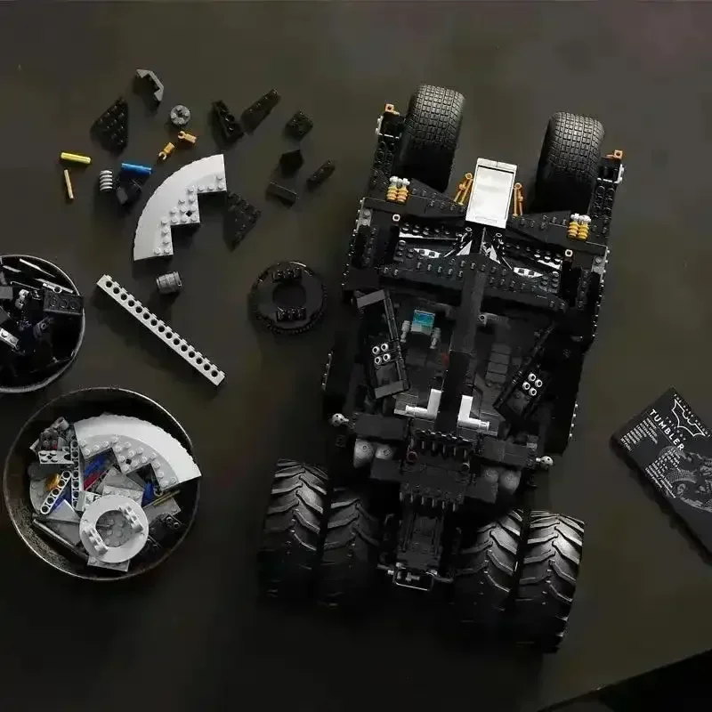Batmobile & Batpod Tumbler Building Blocks - Image 4