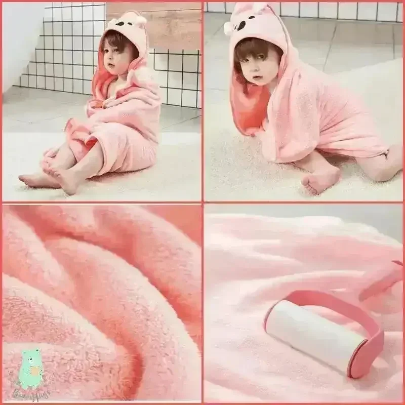 Bear Cub Baby Hooded Towel - Image 4