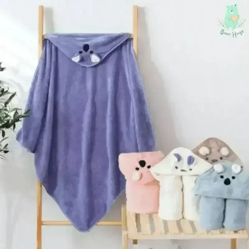 Bear Cub Baby Hooded Towel - Image 5