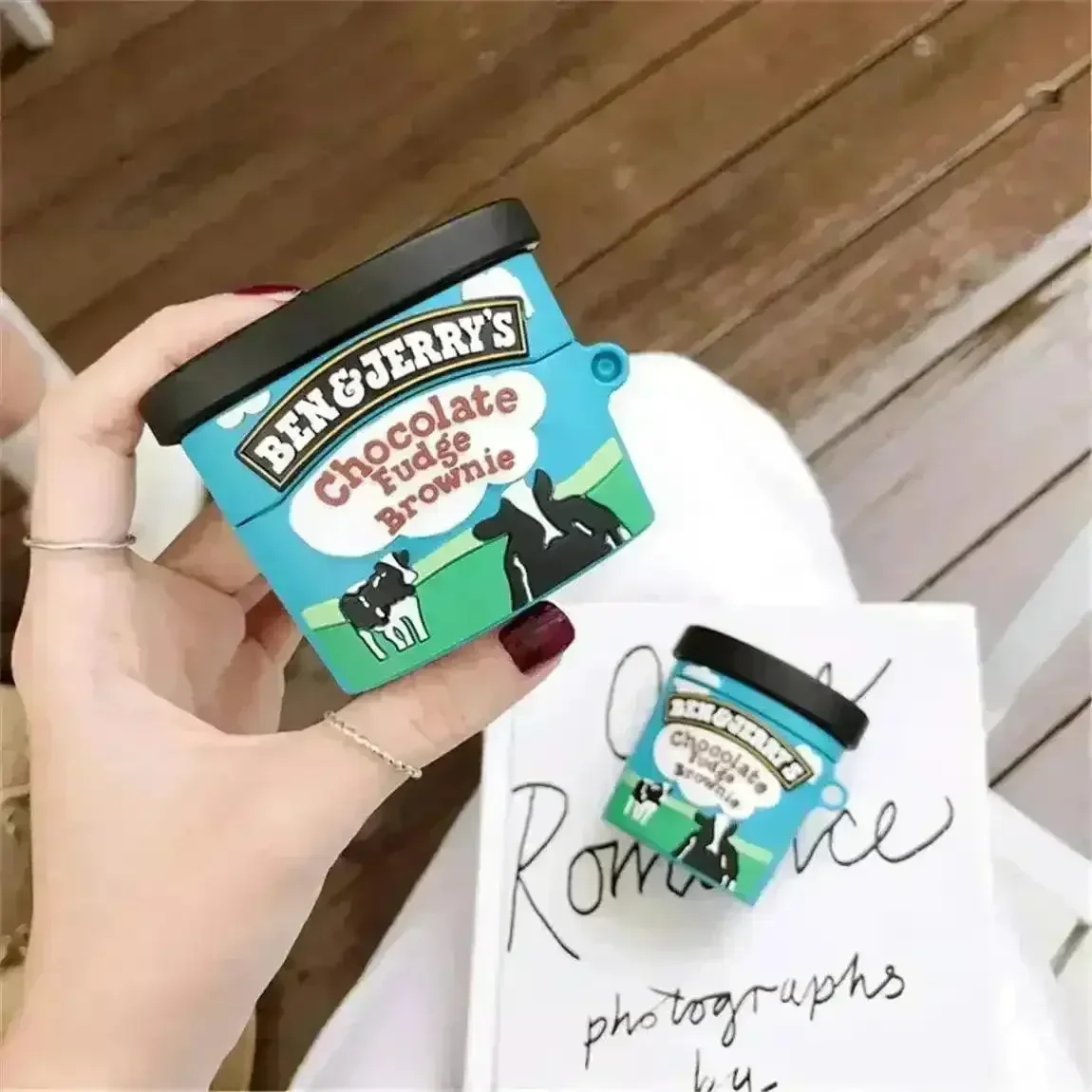 Ben & Jerry's Ice Cream Protective Case (For Airpods)