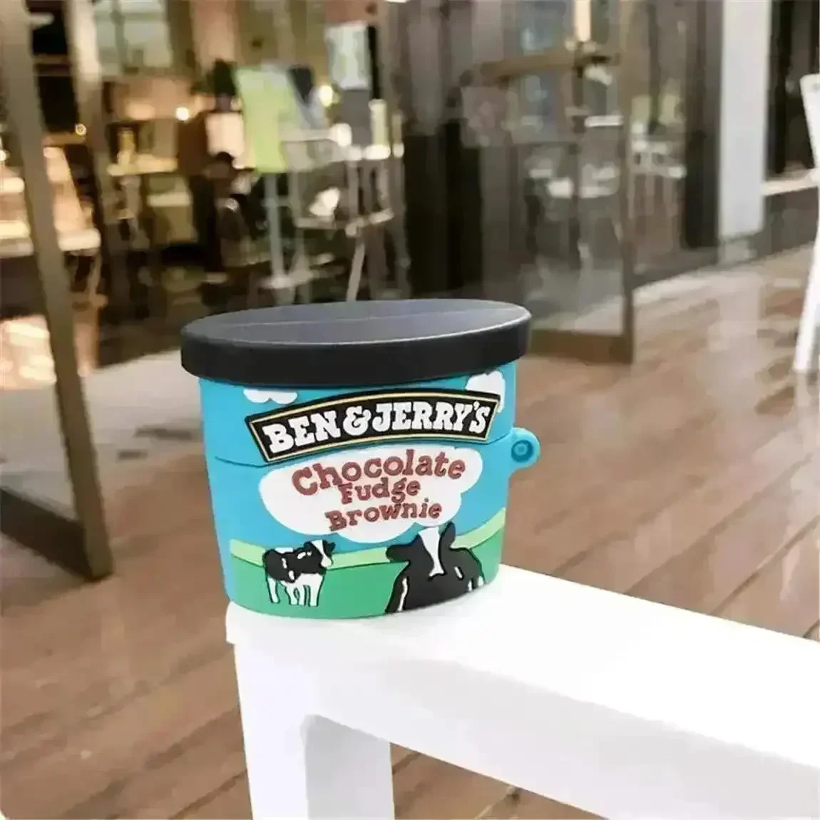 Ben & Jerry's Ice Cream Protective Case (For Airpods) - Image 3