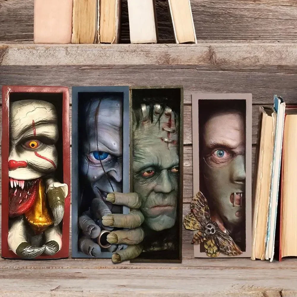 Bibliophile Beast Bookshelf Horror Mark - Image 5