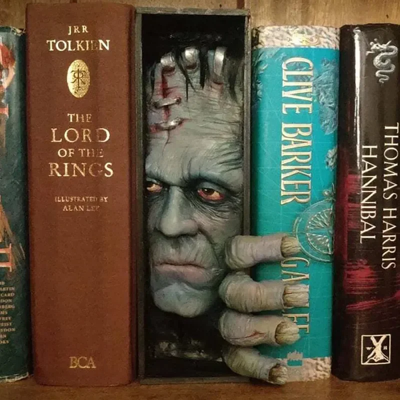 Bibliophile Beast Bookshelf Horror Mark - Image 7