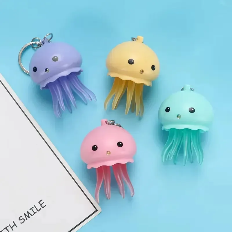 Glowing Jellyfish Keychain - Image 4