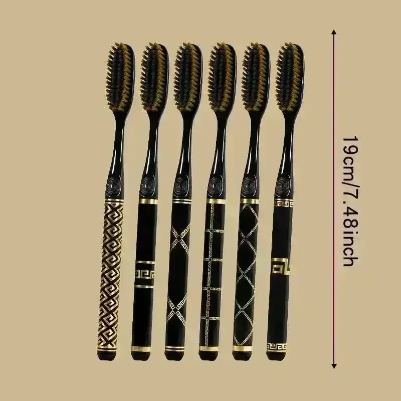 Black and Gold Luxury Toothbrush Set - Image 5