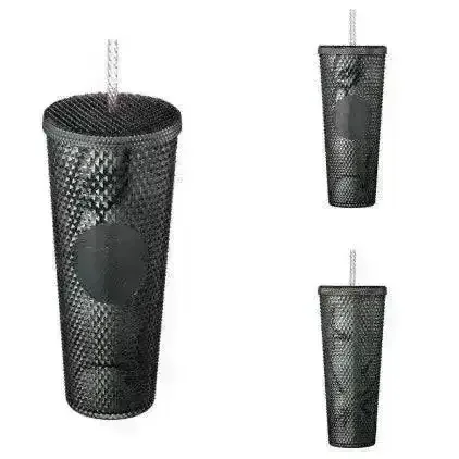 Black-Pink Starbucks Straw Cup (800 ml) - Image 5