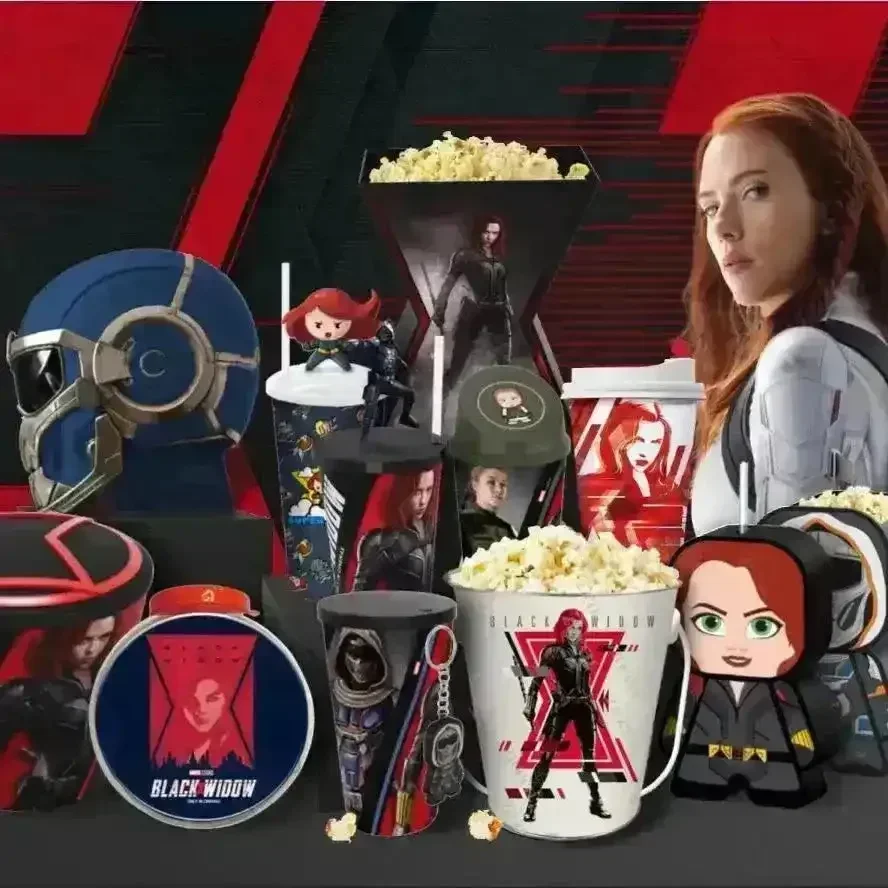 Black Widow MRVL Movie Cup & Popcorn Bucket - Image 2