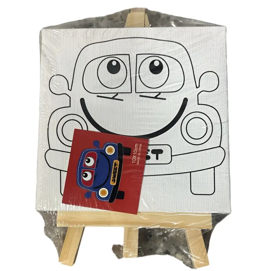 Blank Artistic Pre-Drawn Canvas Set (6x6) - Image 12