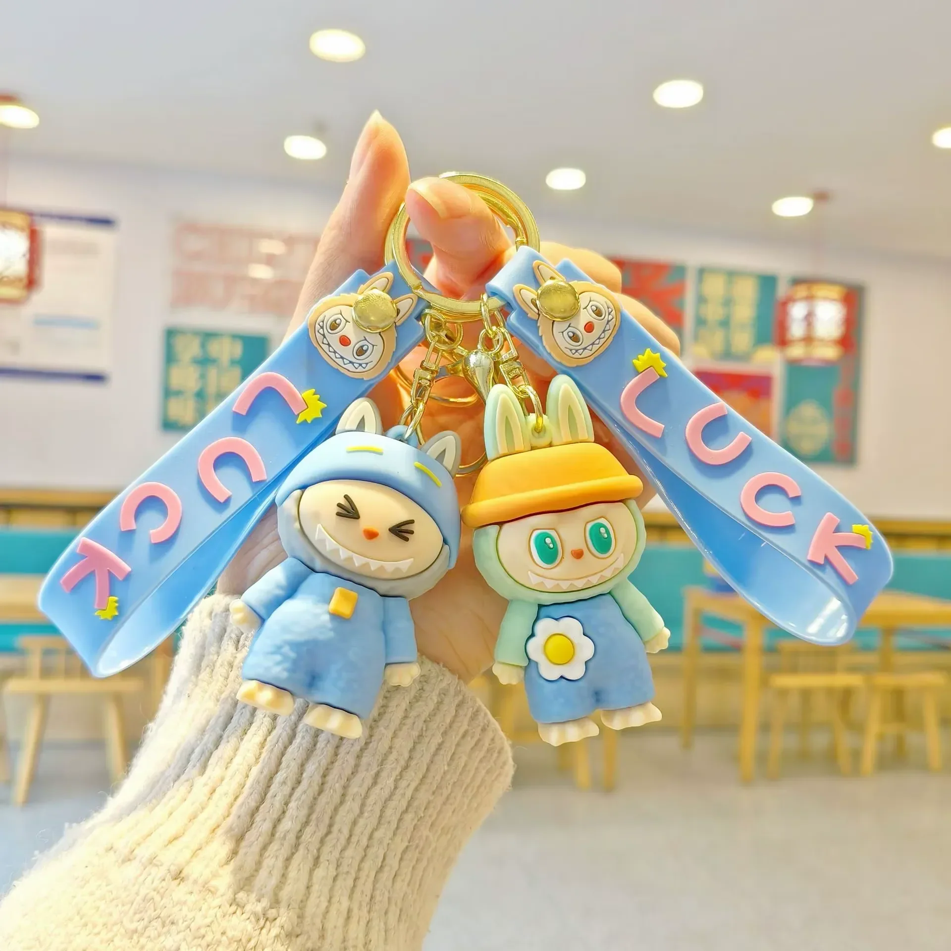 Blessed Luck Labubu 3D Keychain - Image 3