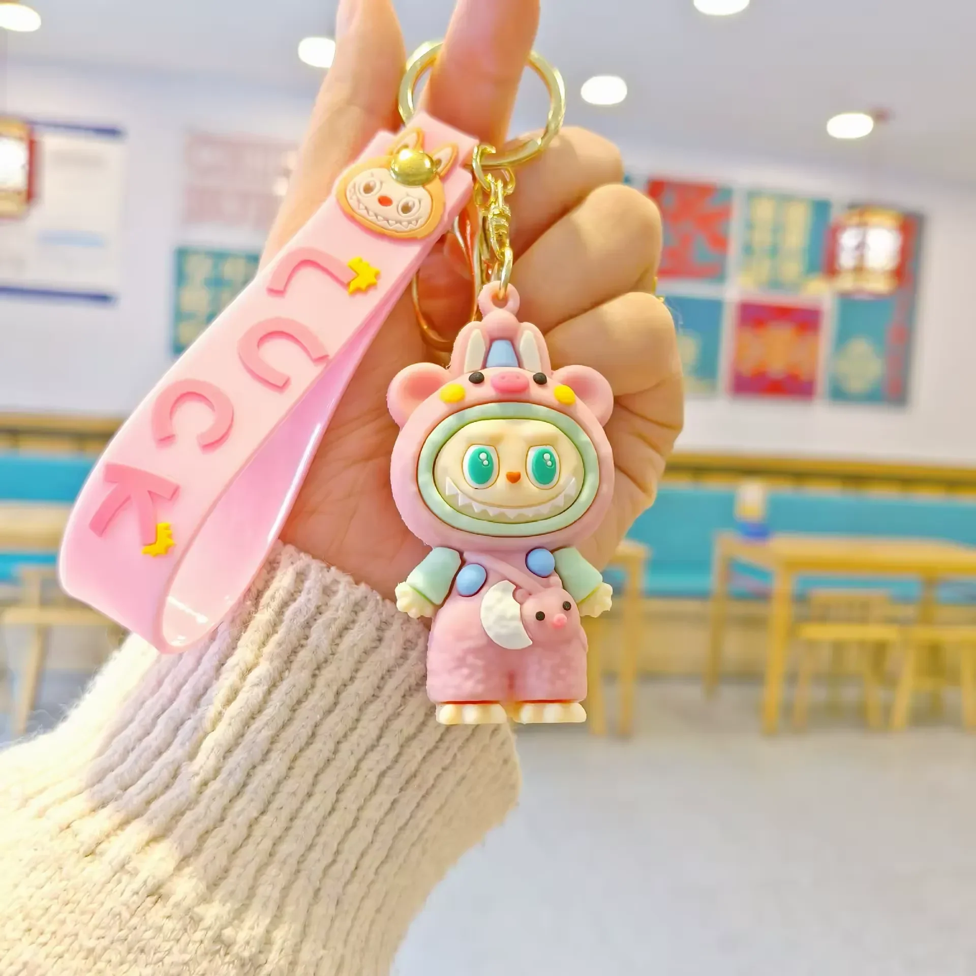 Blessed Luck Labubu 3D Keychain - Image 5
