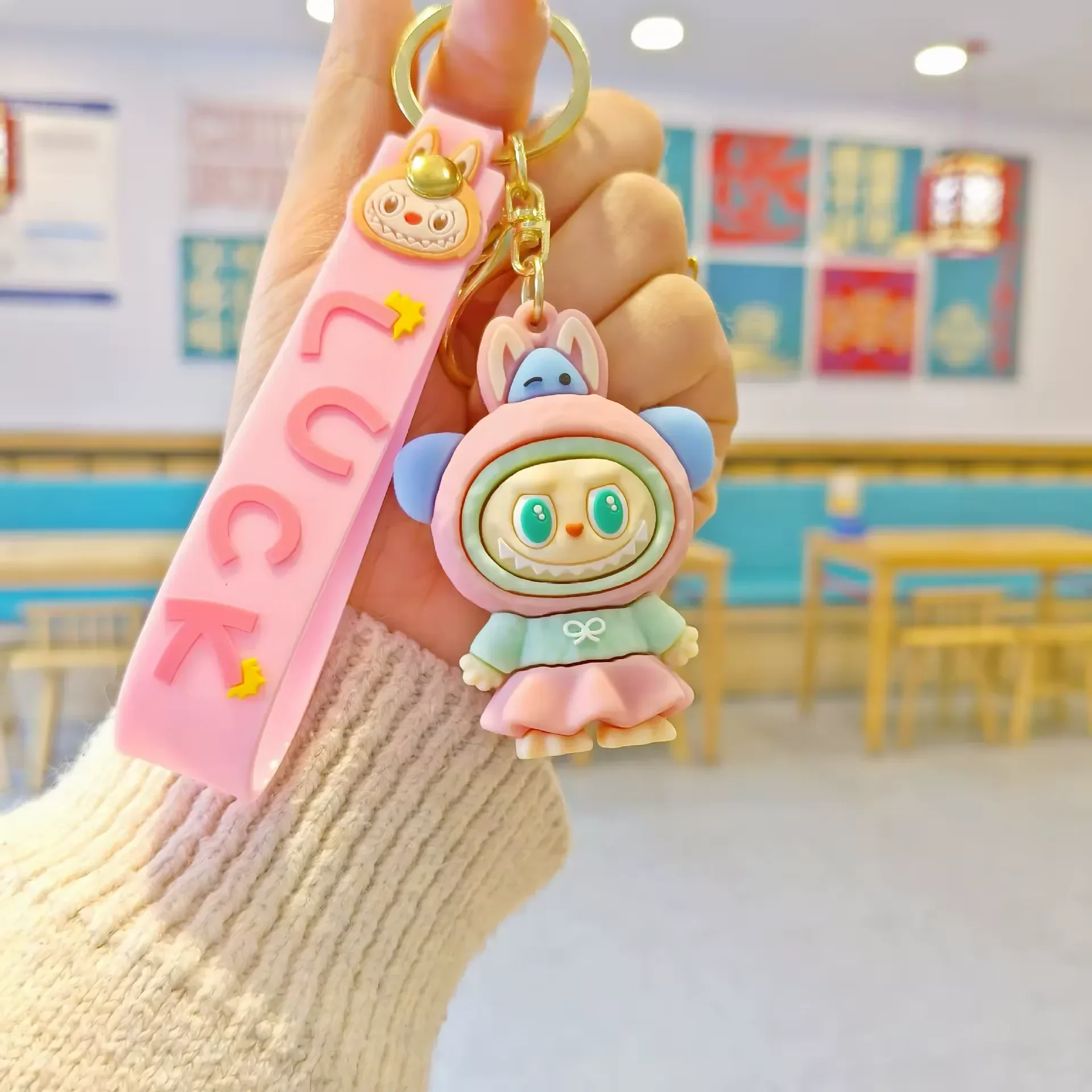 Blessed Luck Labubu 3D Keychain - Image 6