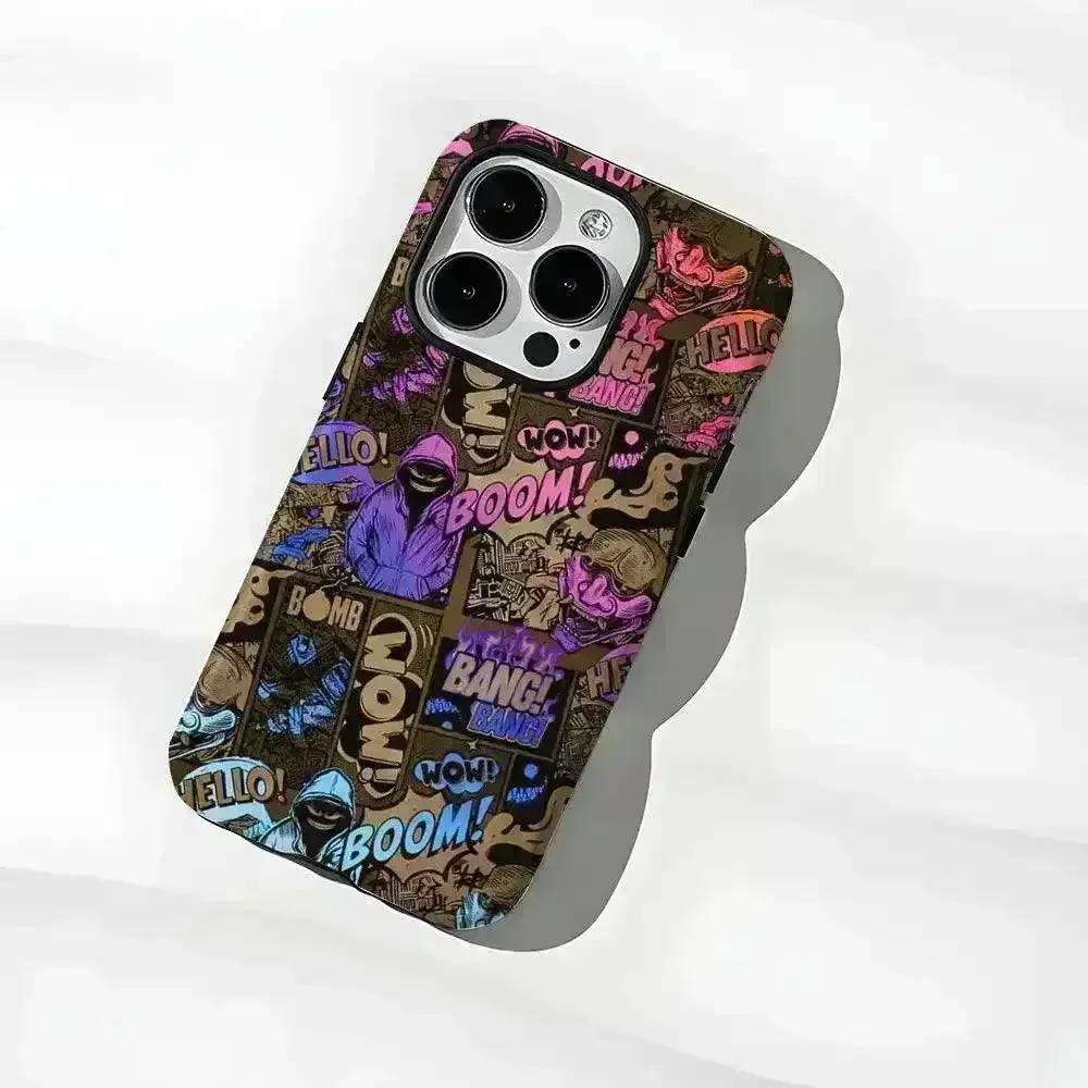 Boom Bang Graffiti iPhone Case (For iPhones) - Image 6
