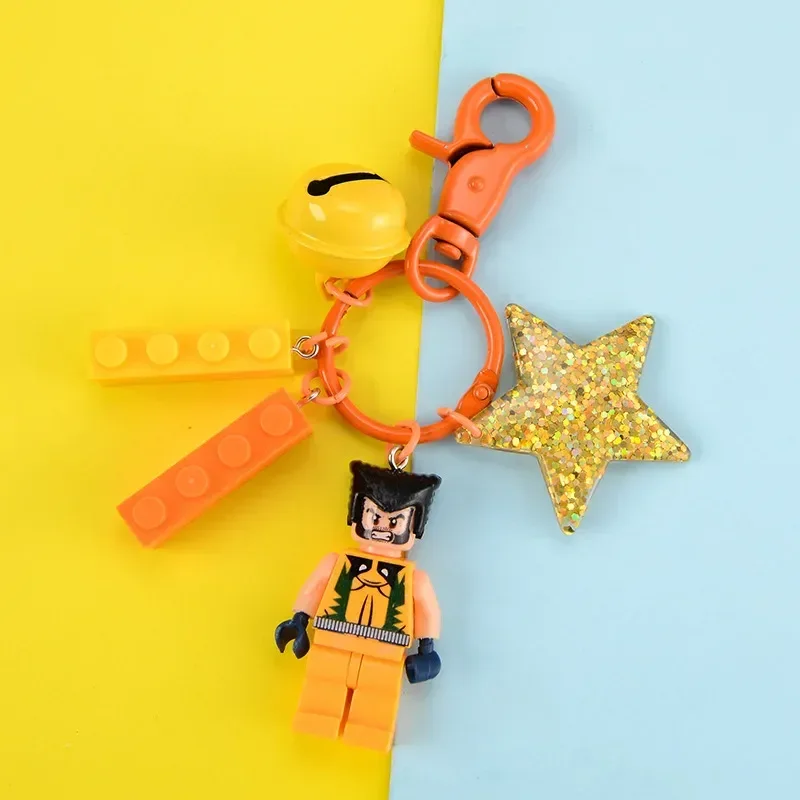 Brick Brigade Hero Blocks Keychain - Image 15