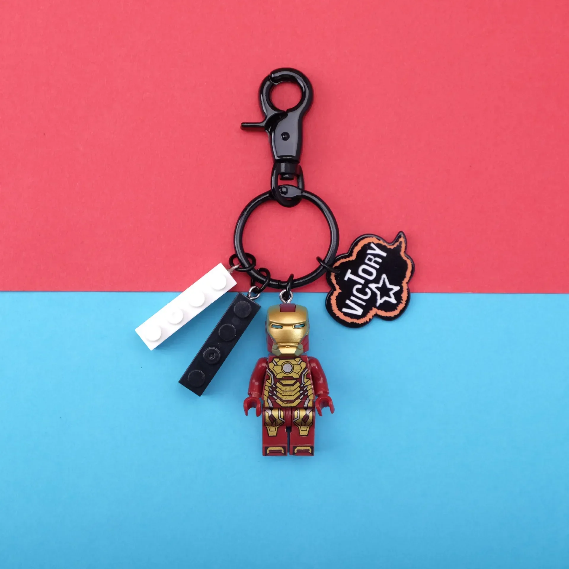 Brick Brigade Hero Blocks Keychain - Image 8