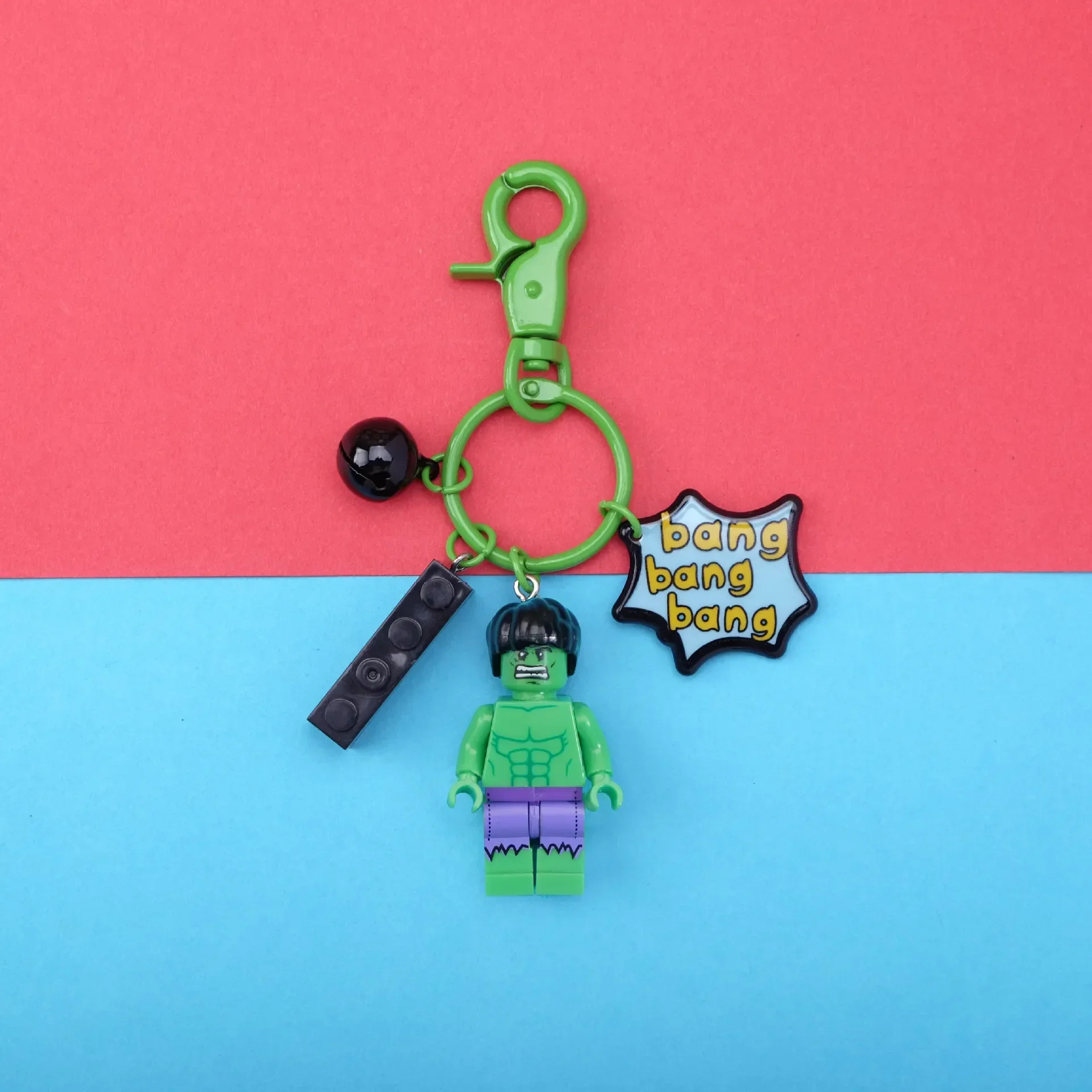 Brick Brigade Hero Blocks Keychain - Image 9