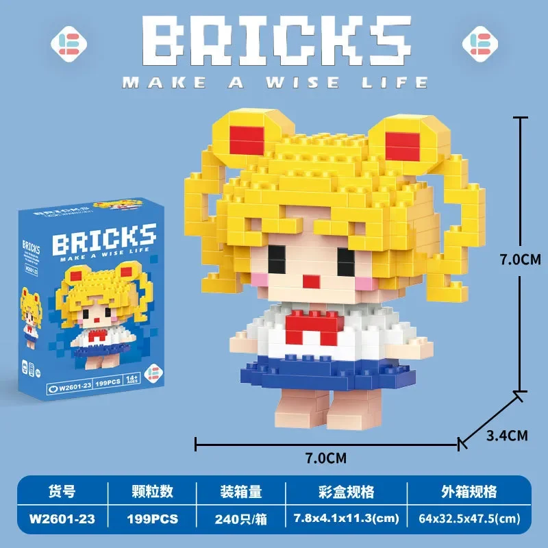 Bricks Anime Micro Building Blocks - Image 16