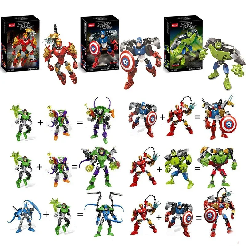 Bricks Superheroes Fusion Building Blocks - Image 3
