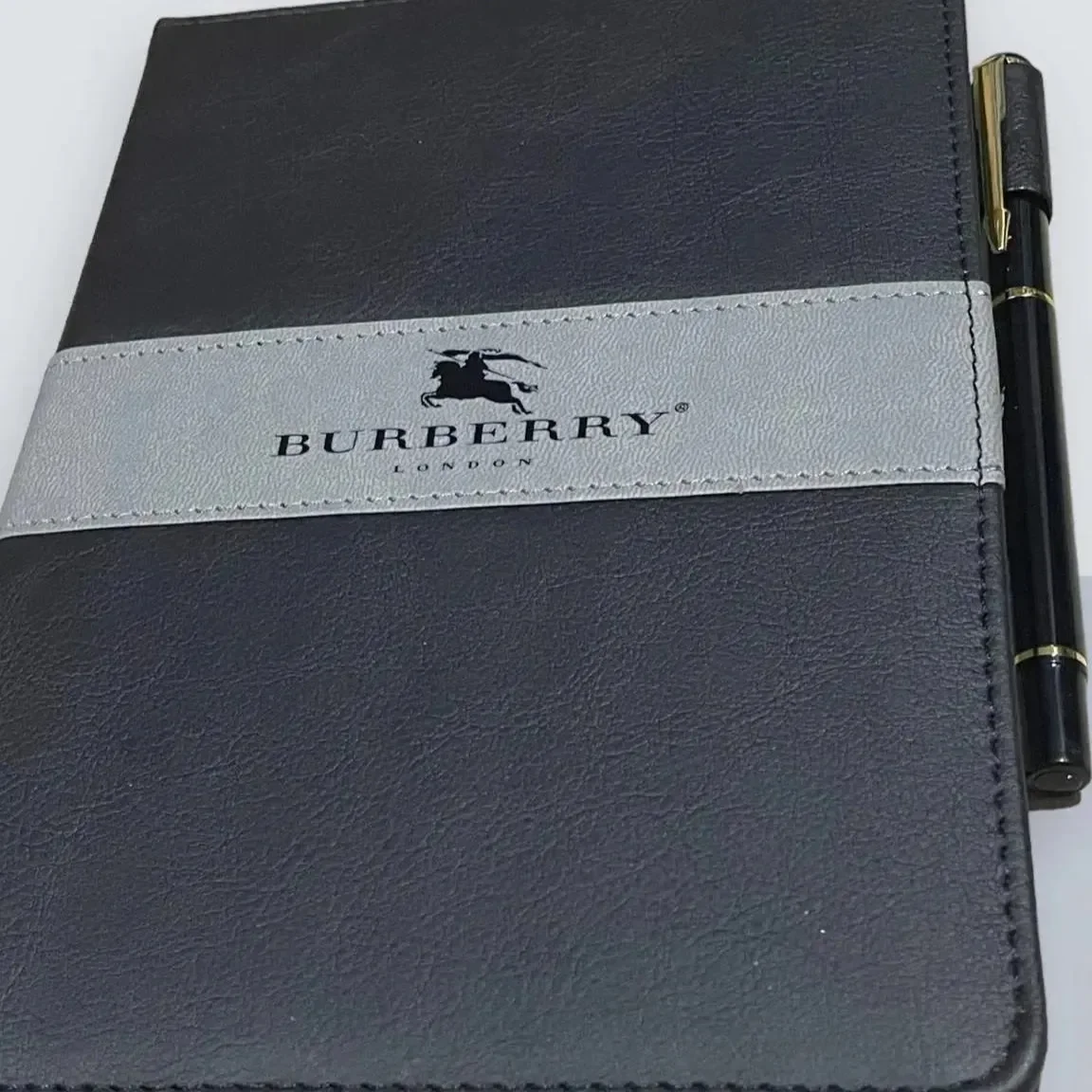 British Luxury Designer Notebook & Pen Set - Image 8