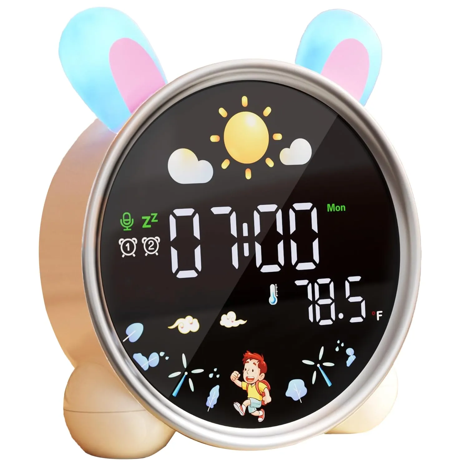Bunny Cat Smart Alarm Clock - Image 7