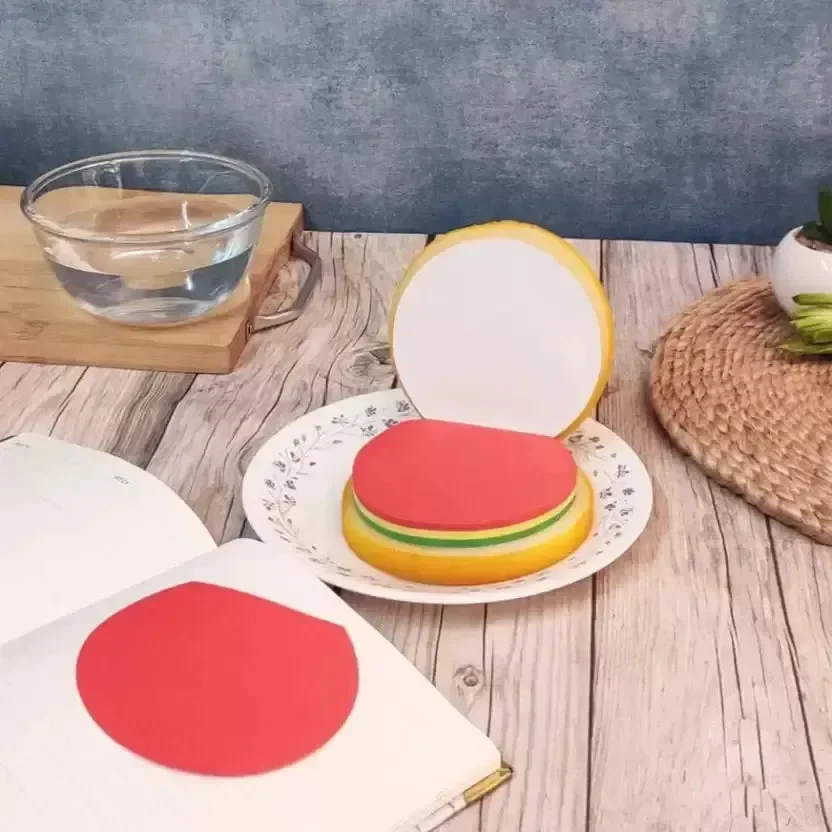 Burger Bites Sticky Notes Memo Pad - Image 2